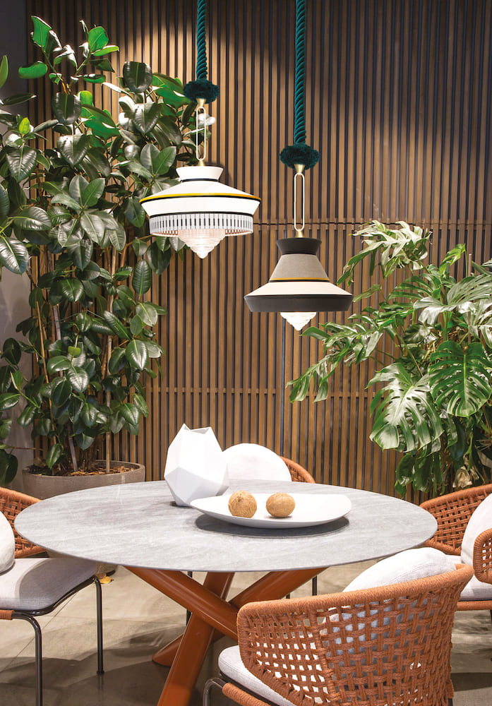 Contardi - Hängeleuchte Calypso Guadaloupe