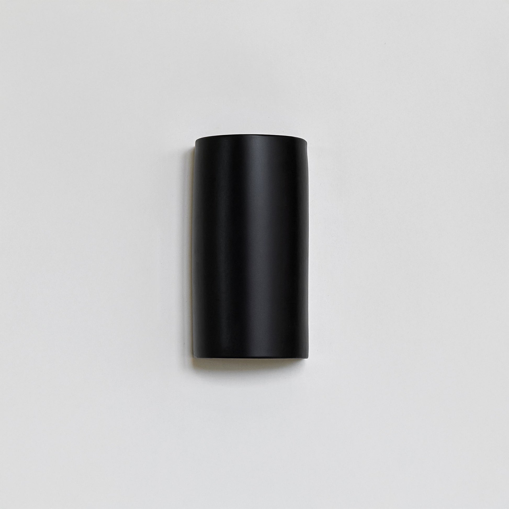 Ceramic wall light CURVE - Black