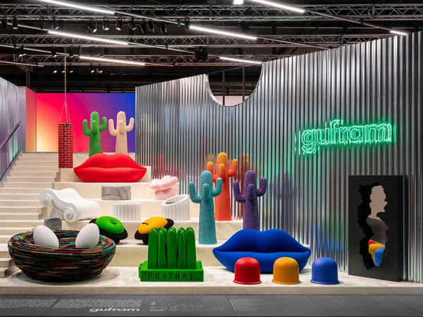 Gufram - Puffo Pouf 1968 Ceretti / Derossi / Rosso