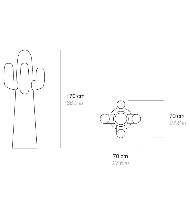 Gufram - Cactus ® Ultraviolet 2024 Drocco / Mello