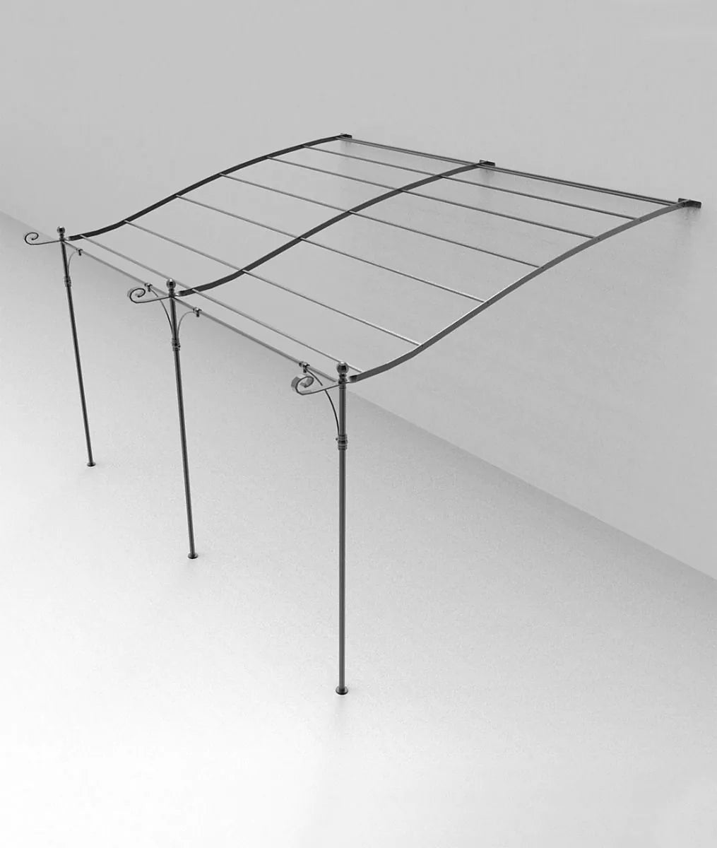 Unopiu - Anbaupergola Solaire gebogen