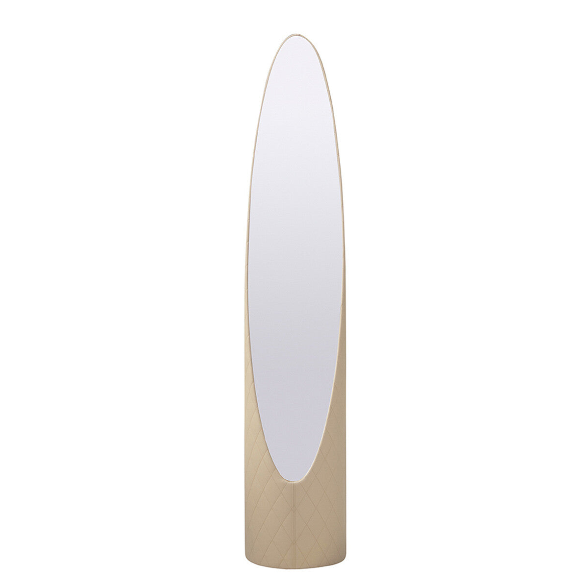 Tonin Casa - KOLONAKY ELITE T7526A Standspiegel mit Lederbezug