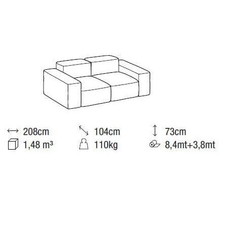 Ditre Italia - Crossline Sofa Modular