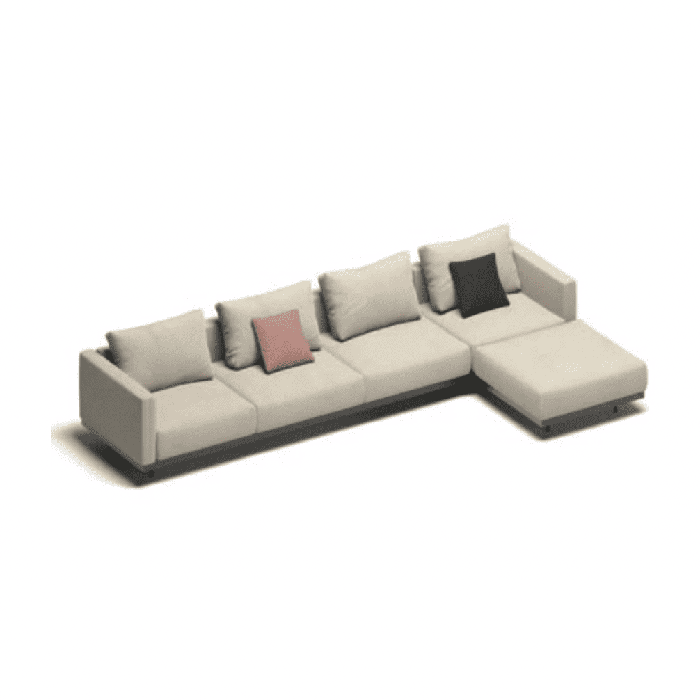 Todus - Dongo 4-Sitzer Sofa L-Form