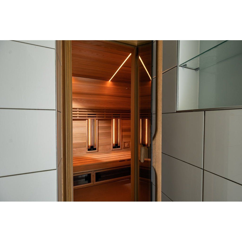   - Alpha Wellness - Infrarotsauna InfraWave Combi                              