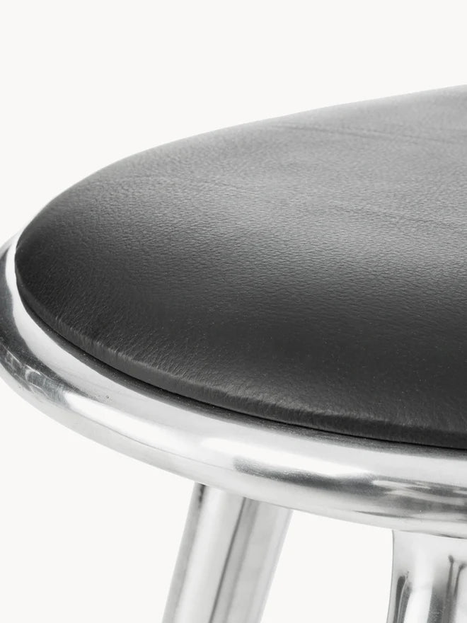 Mater - High Stool Barhocker Aluminium