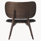 Mater - The Lounge Chair Dunkles Eichenholz