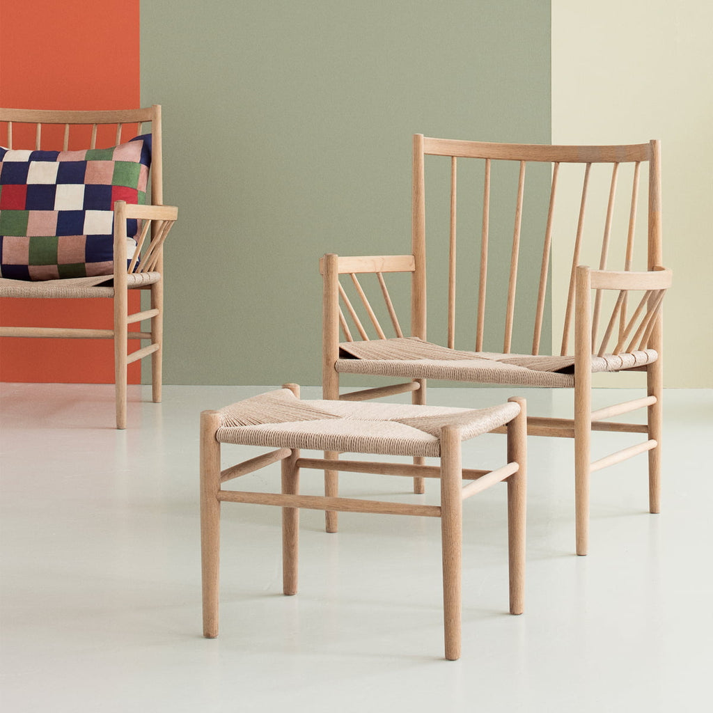 FDB Møbler - J83 Hocker Eiche
