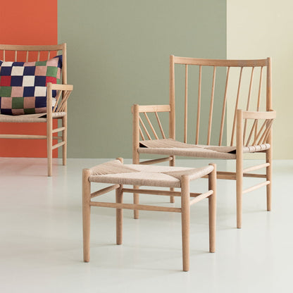 FDB Møbler - J83 Hocker Eiche