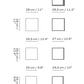 Fritz Hansen PK71™ Beistelltisch 3er-Set Abmessungen