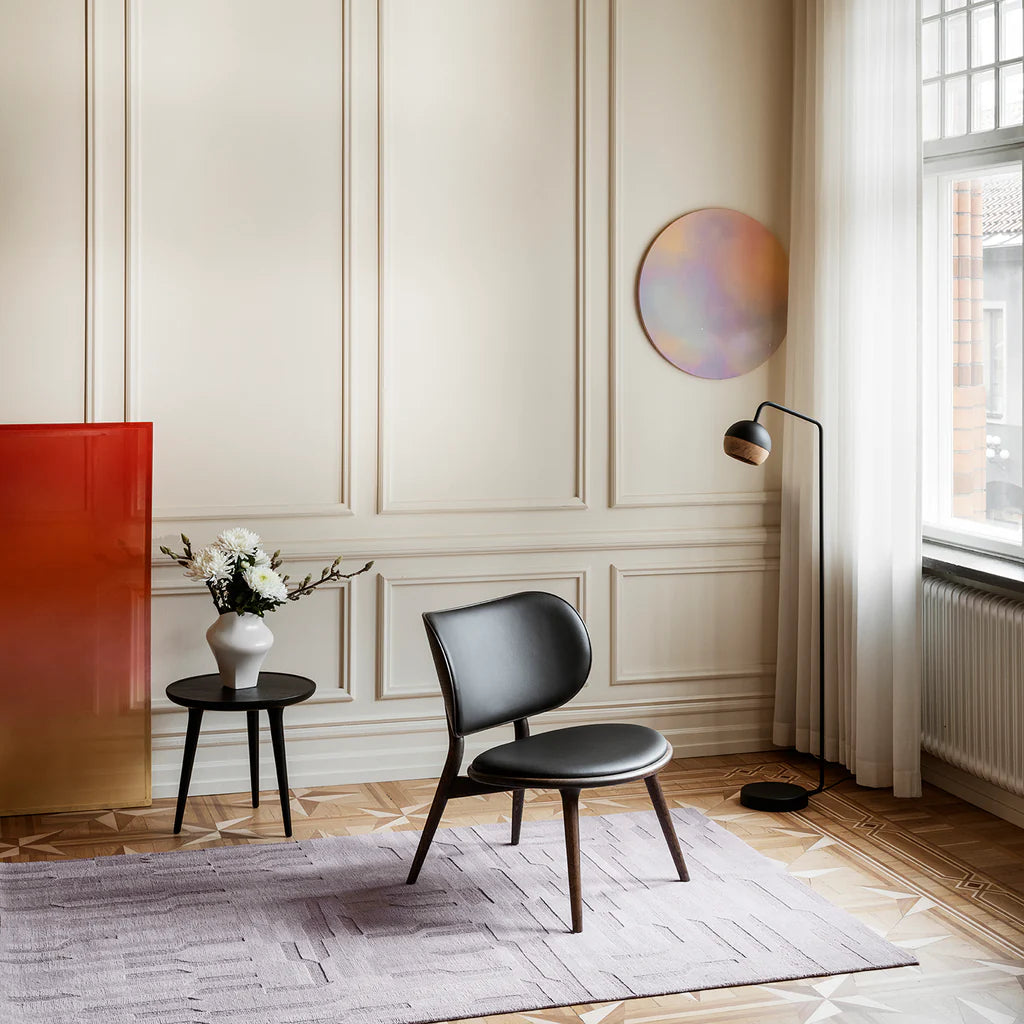 Mater - The Lounge Chair Dunkles Eichenholz