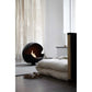 Vauni - Globe Black Low Ethanol-Kamin