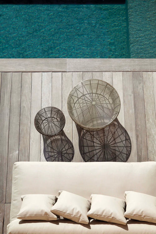 Gandia Blasco - Aram Loungetisch low Ø 71 cm