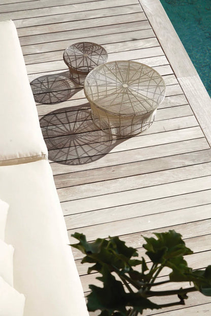 Gandia Blasco - Aram Loungetisch low Ø 71 cm