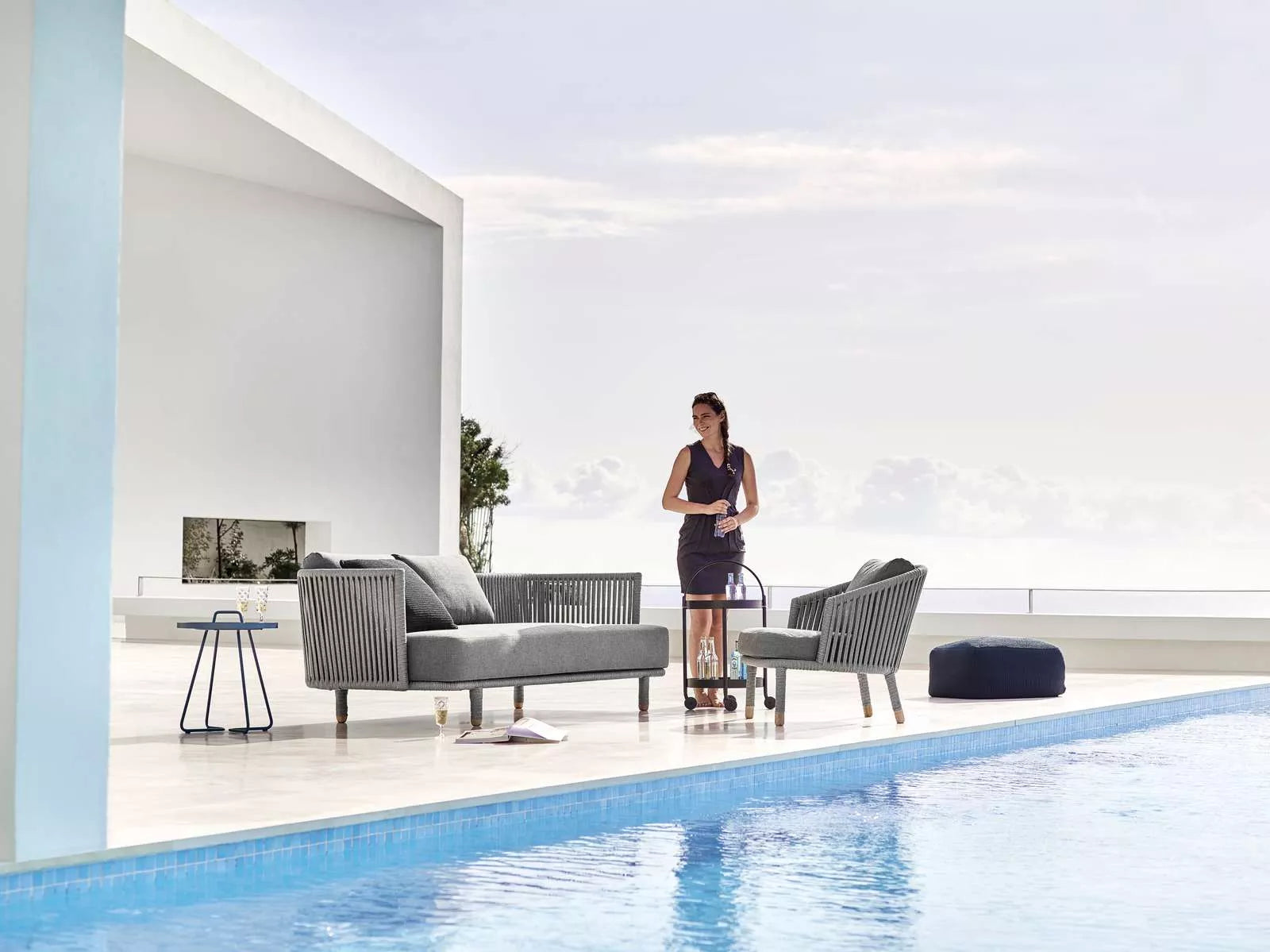 Cane-line - Moments 3-Sitzer Sofa