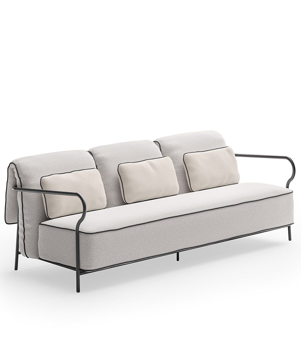 Unopiu - Salò 3-Sitzer Sofa