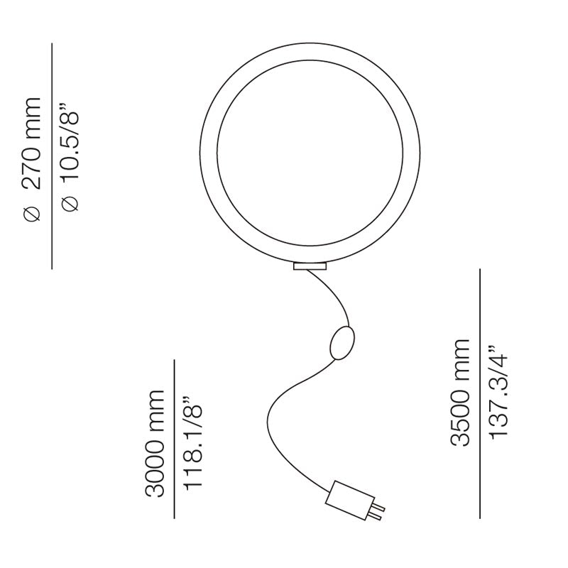 Estiluz - MOOD M-4067 LED-Tischleuchte mit Tisch Support