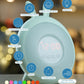 Rabbit Lamp with Alarm Clock - Green