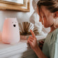 Big Bear Silicone Lamp with Remote - Pink