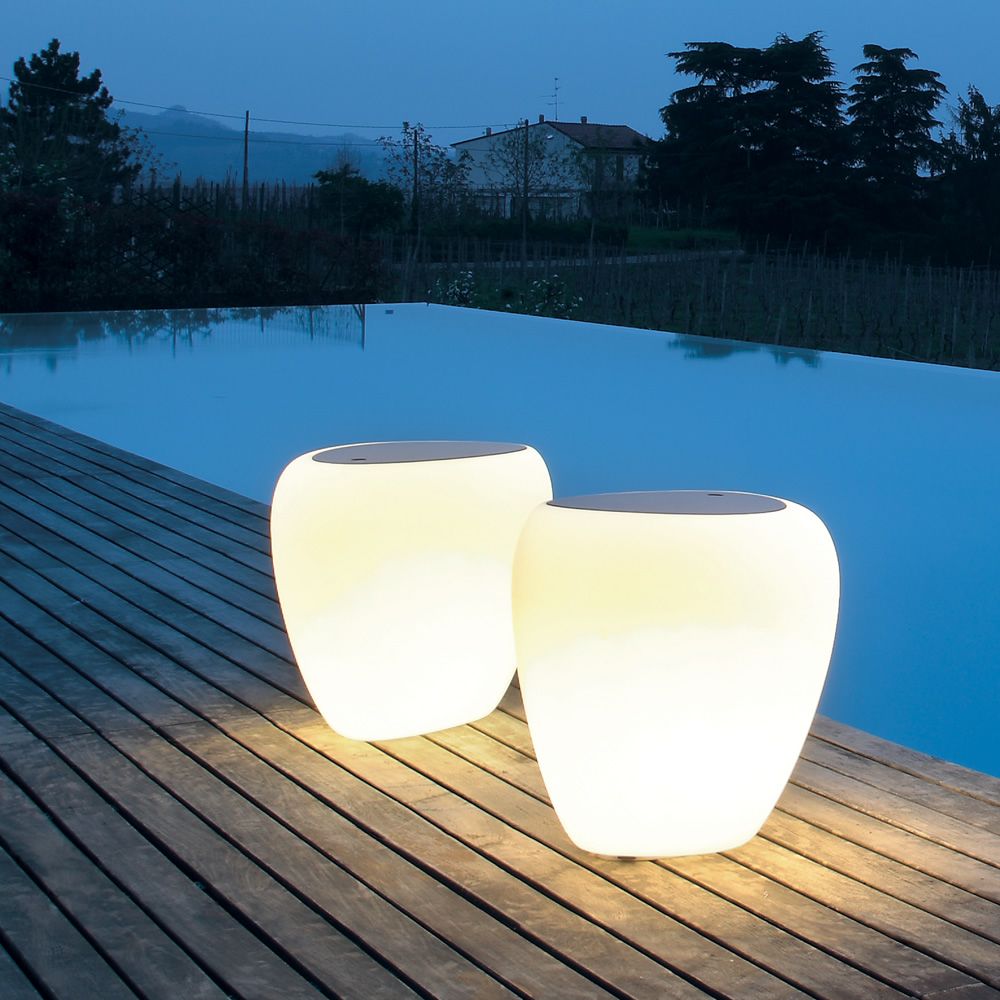 Tonin Casa - Ios 8191 Beistelltisch Weiß / Outdoor geeignet