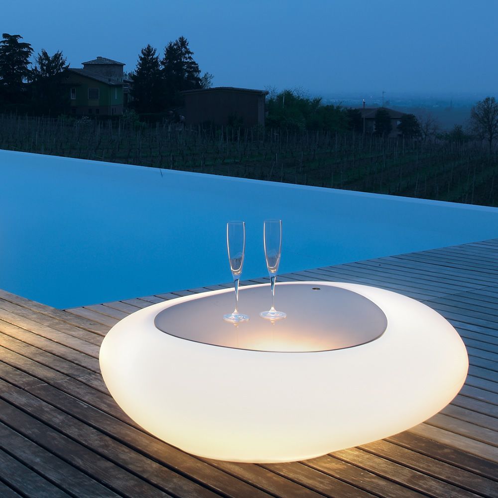 Tonin Casa - Kos 8190 Beistelltisch Weiß / Outdoor geeignet