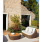 Point - Heritage Loungetisch Geflecht / Teak