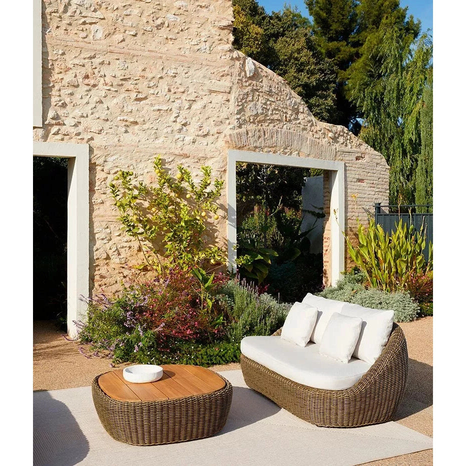 Point - Heritage Loungetisch Geflecht / Teak