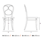 GTV Thonet - N.1 Stuhl Wiener Geflecht