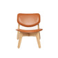 Tom Dixon - Slab Loungesessel Natural Leder Cognac