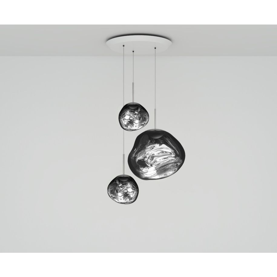 Tom Dixon - Melt Trio Round Pendelleuchte