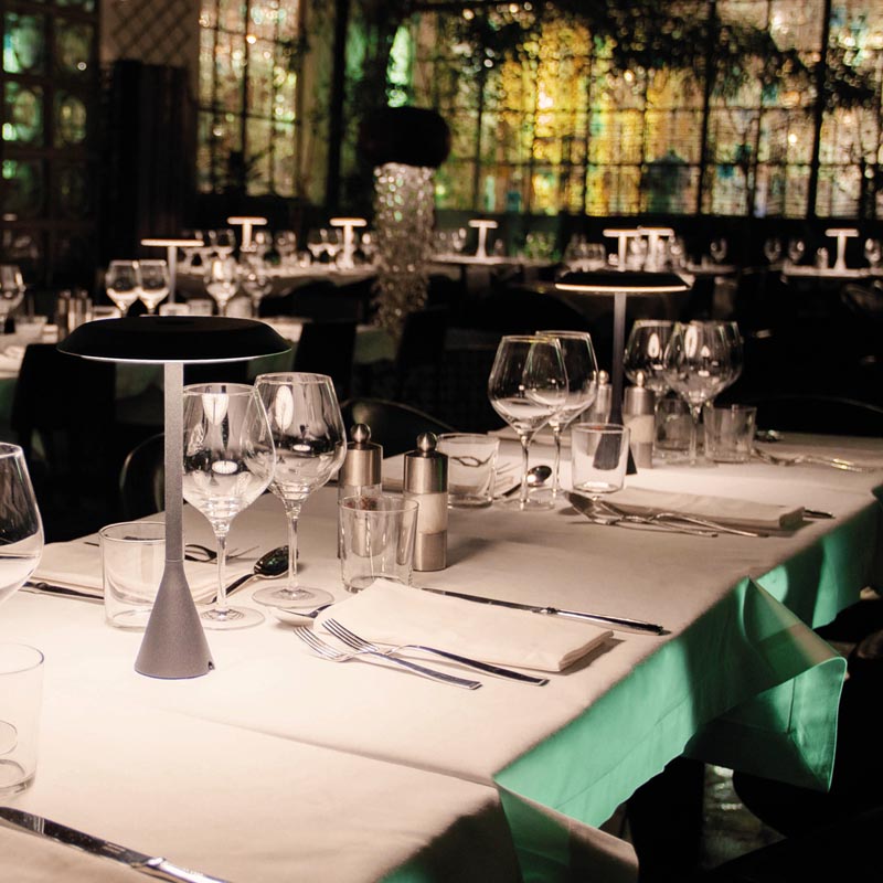 Nemo Lighting - Panama Mini LED-Tischleuchte mit Akku