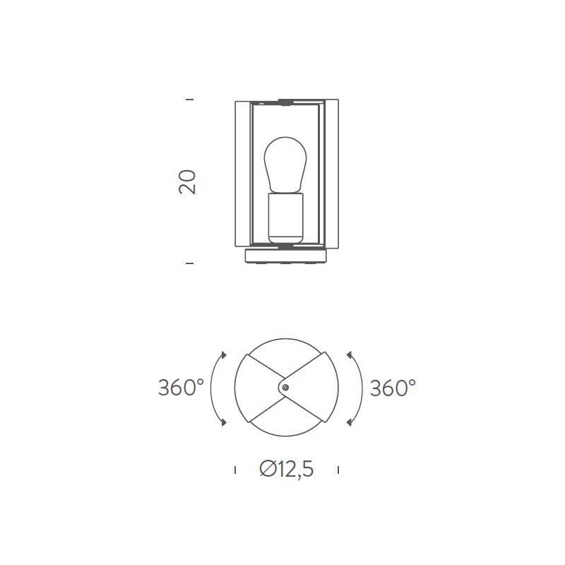 Nemo Lighting - Pivontante À Poser Tischleuchte