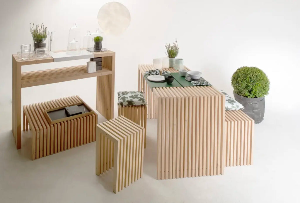 Raumgestalt - Gartenbank aus Douglasie