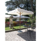 Scolaro Parasol - Palladio Q Sonnenschirm 4x4m Ecru