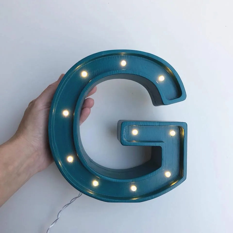 Little Lights - Buchstaben Lampe - A