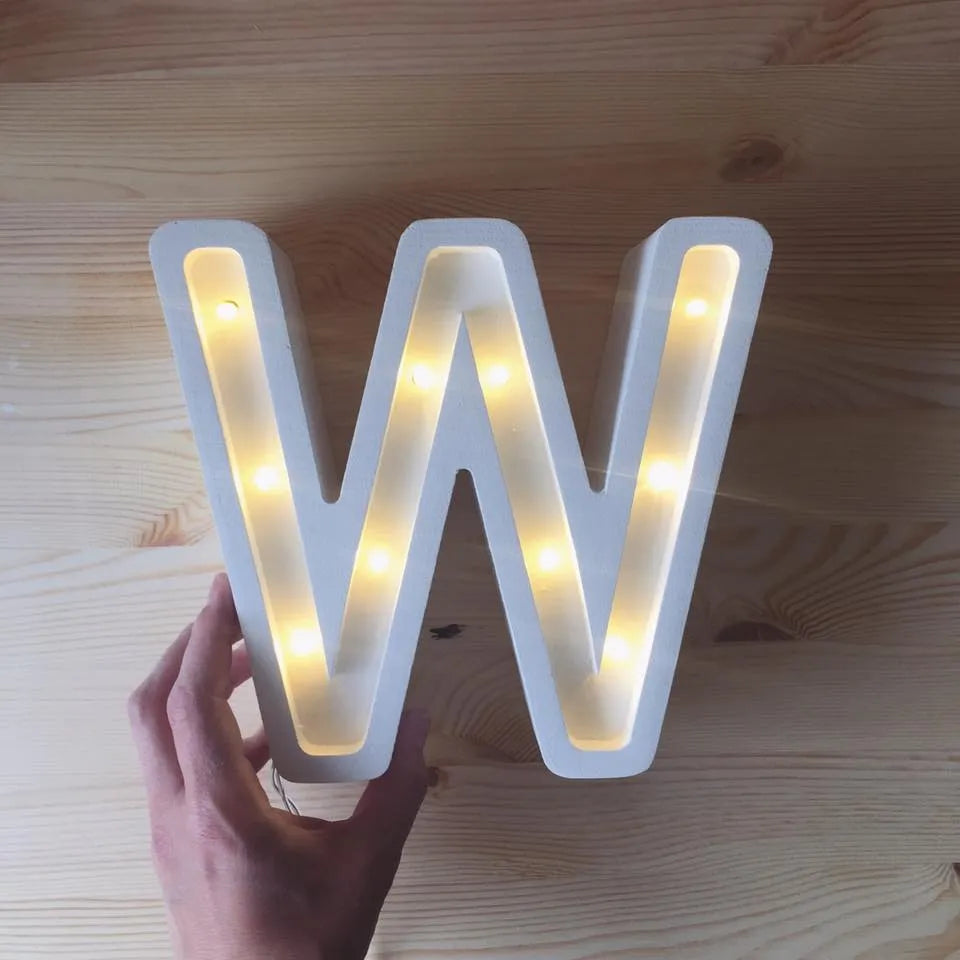 Little Lights - Buchstaben Lampe - A