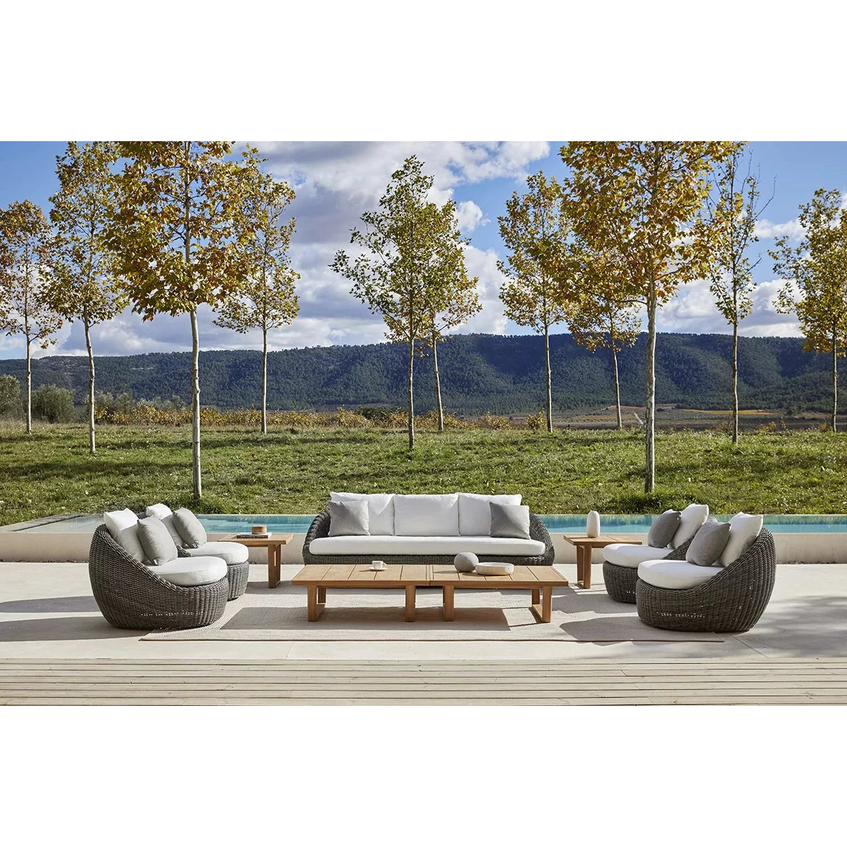 Point - Heritage 3-Sitzer Loungesofa