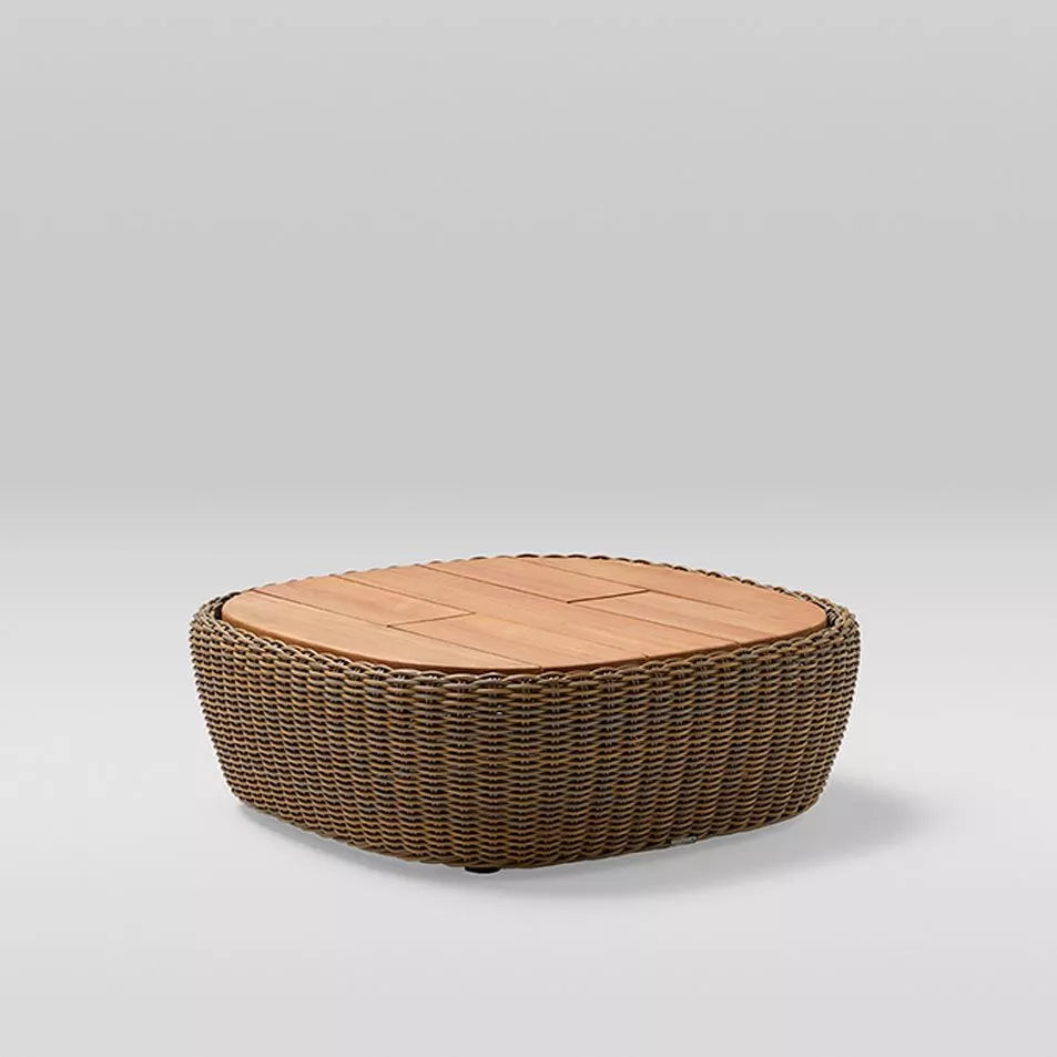 Point - Heritage Loungetisch Geflecht / Teak