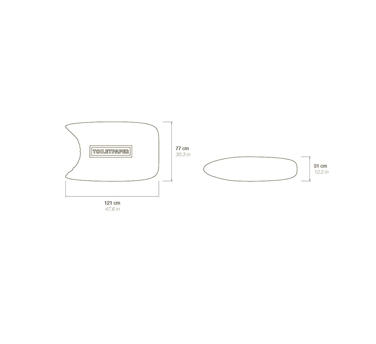 Gufram - Soap Sitzpouf 2014 Toiletpaper