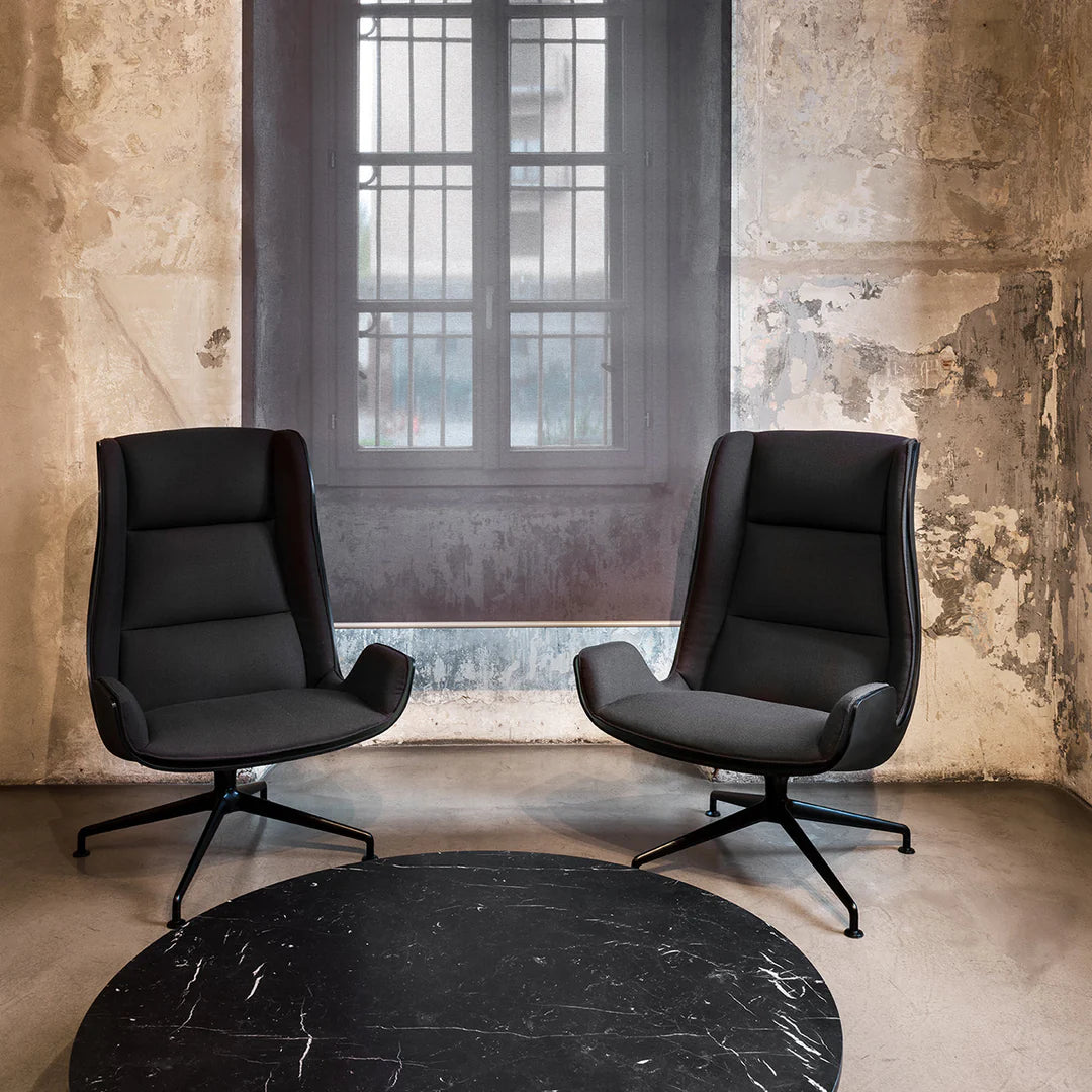 Tecno Spa - Aura Black Sessel von Rainlight & Centro Progetti