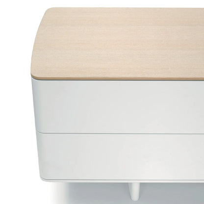 Tecno Spa - Sideboard Shift White & Durmast von Foster + Partners