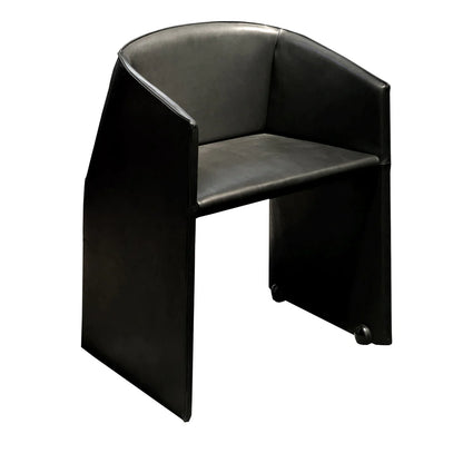Tecno Spa - Plau Sessel auf Rädern in Schwarz von Gabriele & Oscar Buratti