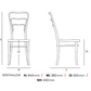 GTV Thonet - Vienna 144 Stuhl Wiener Geflecht