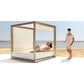 Vondom - Vela Daybed mit Faltschiebedach