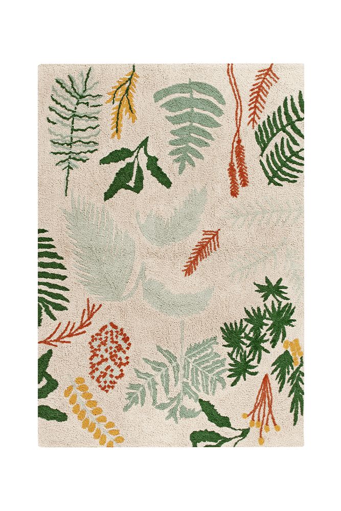Lorena Canals - Waschbarer Teppich Botanic Plants 140 x 200 cm 