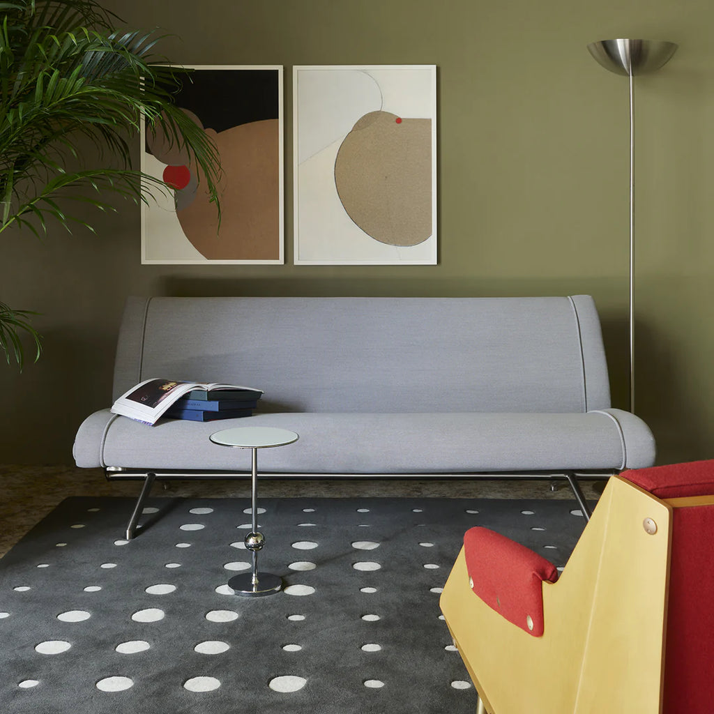Tecno Spa - D70 Graues Sofa von Osvaldo Borsani