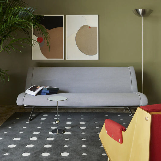 Tecno Spa - D70 Graues Sofa von Osvaldo Borsani