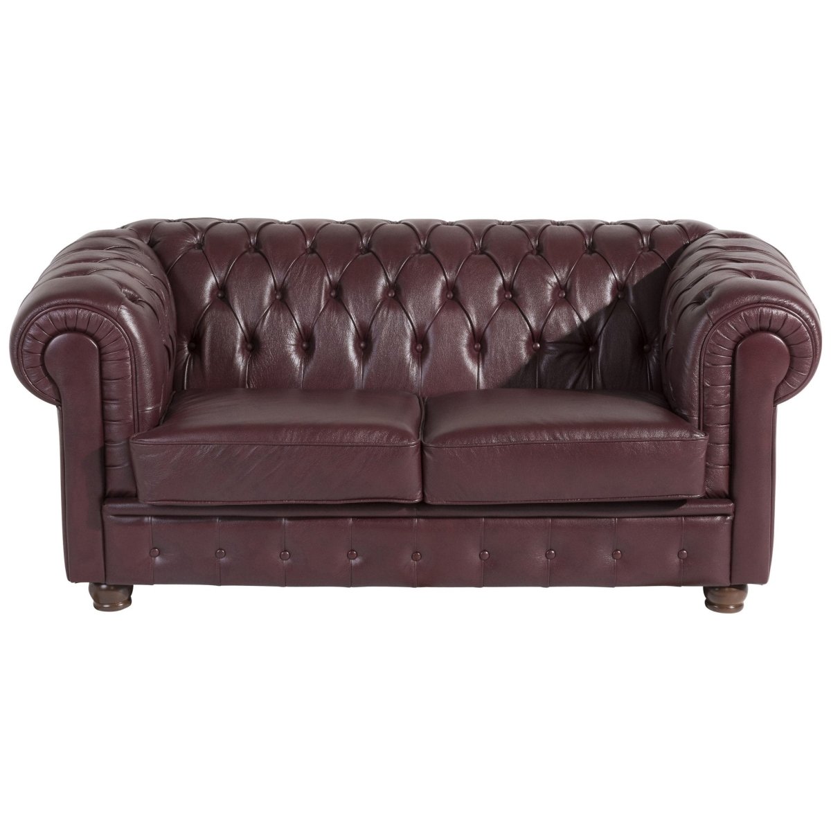 Max Winzer - 2-Sitzer Sofa Bridgeport 100% Wischleder in 2 Farben