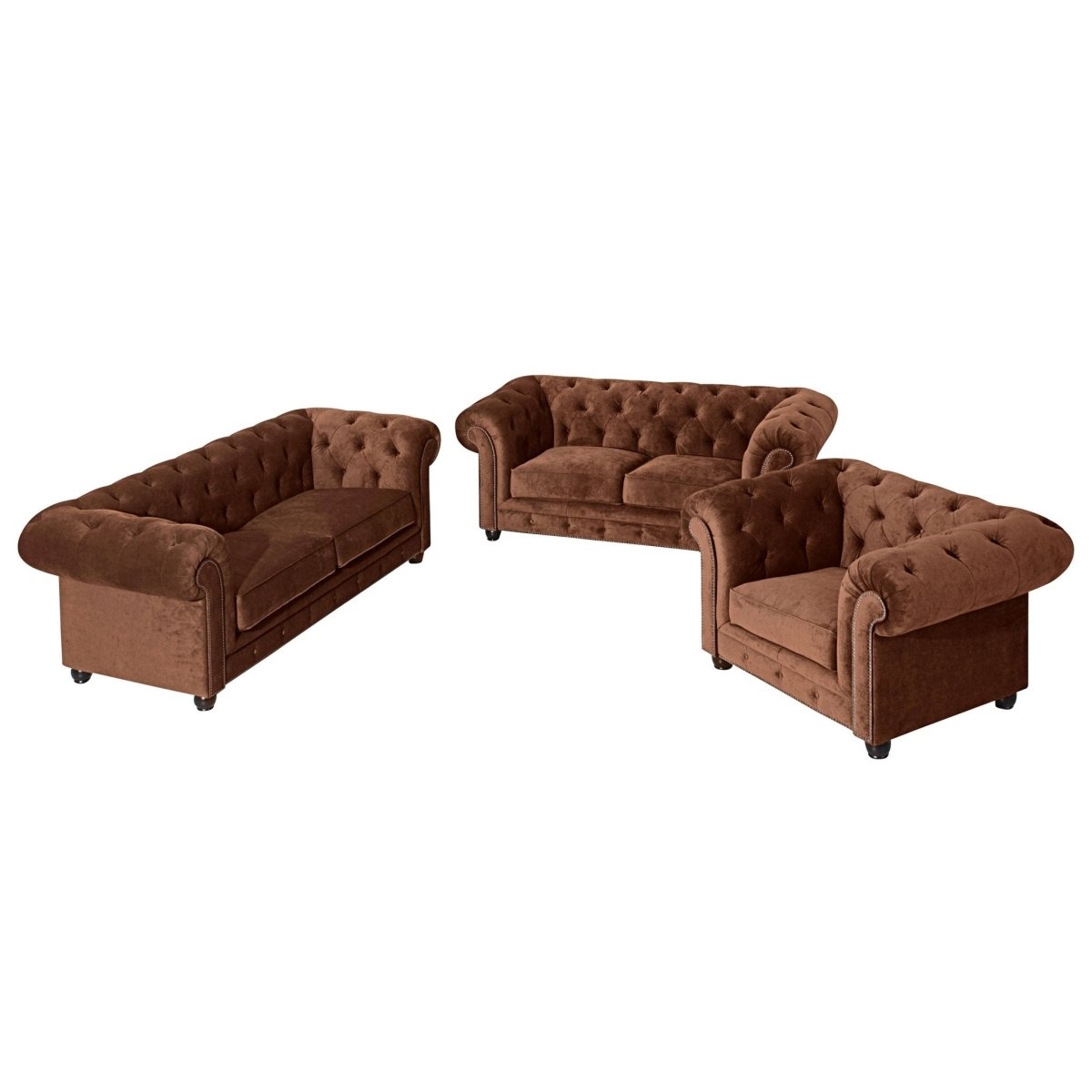 Max Winzer - 2-Sitzer Sofa Orleans Microfaser in 4 Farben