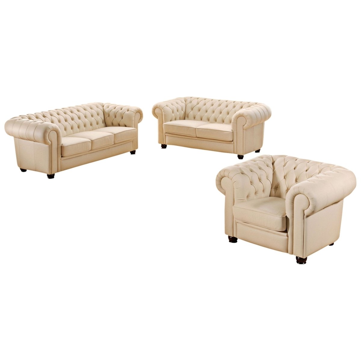 Max Winzer - 3-Sitzer Sofa Chandler Nappaleder